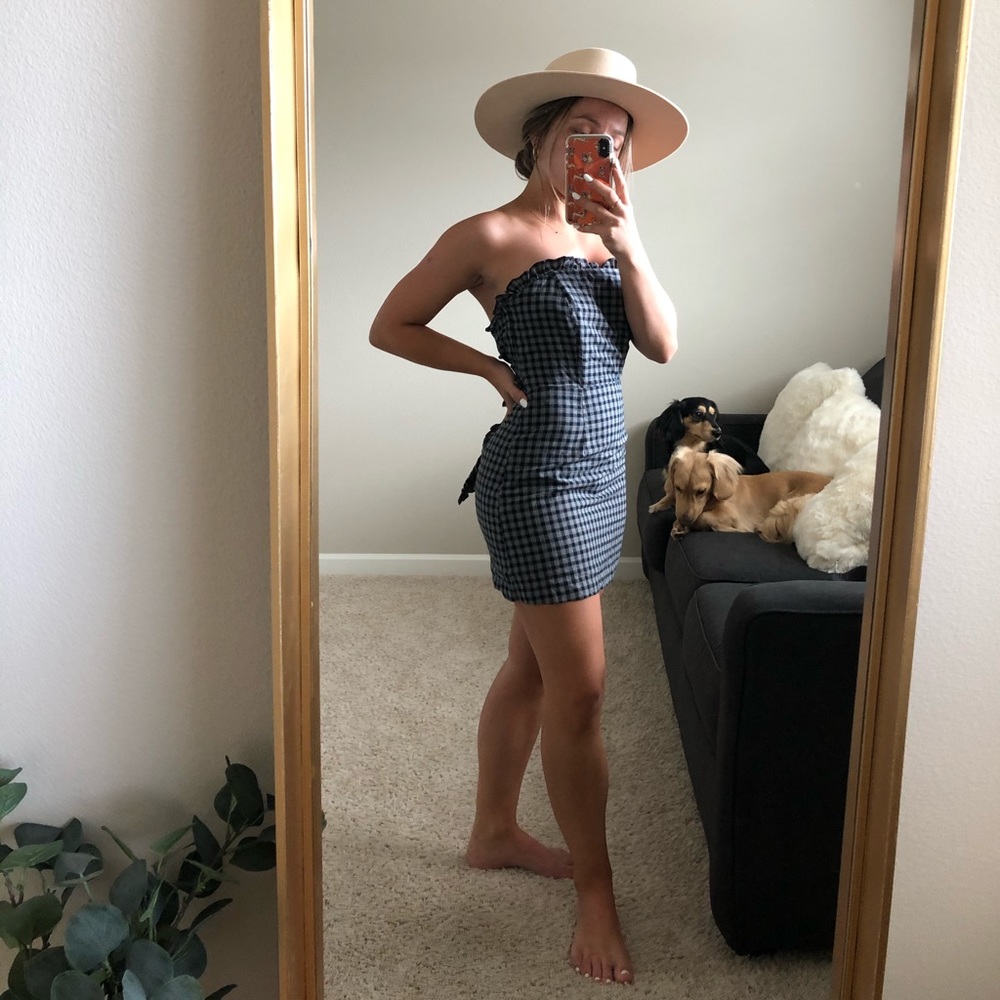 Plaid dress